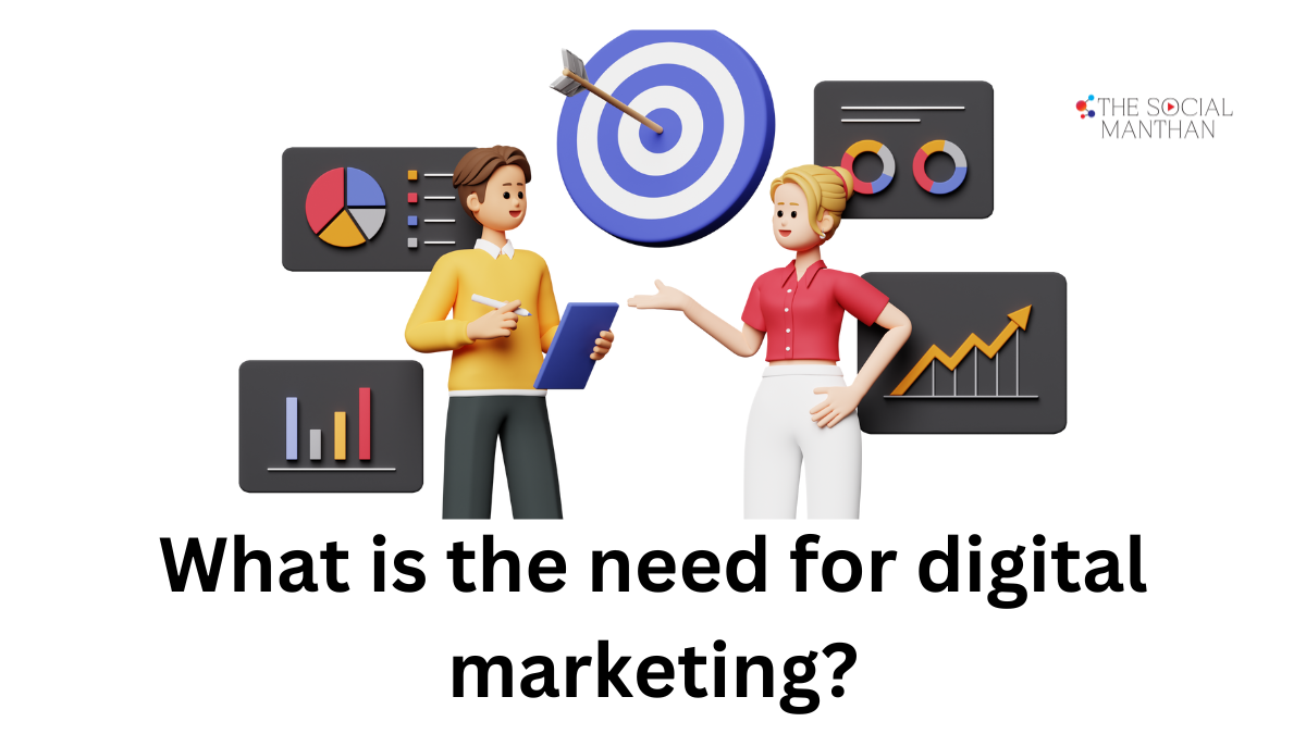 What is the need for digital marketing?