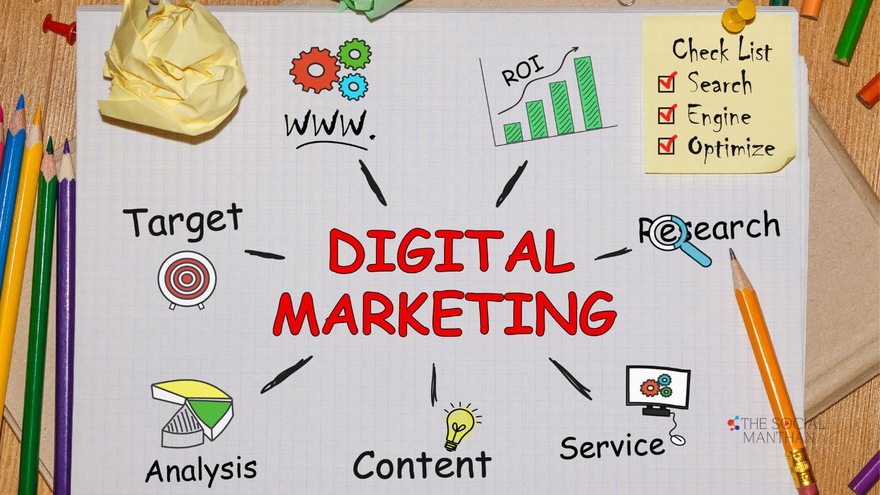 What are the top 7 types of digital marketing?